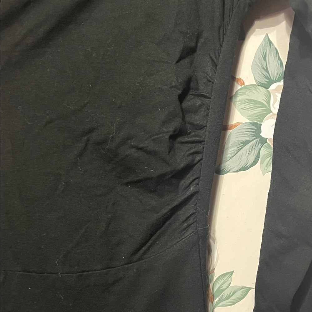💁‍♀️WOMENS Classic Black Long-Sleeve Maxi Dress by ZESICA - Picture 5 of 9